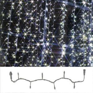 Гирлянда цепочка      5м холоднобелая кабель белый дополнительная 50диодов LED outdoor