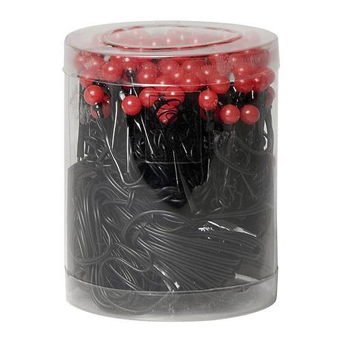 Гирлянда    8м красная Жемчуга 80диодов LED outdoor