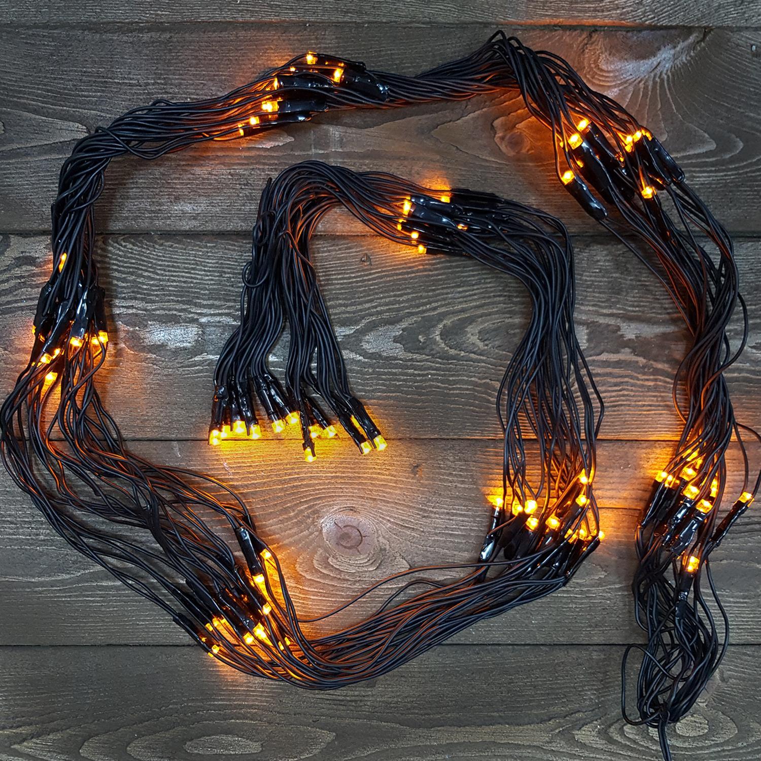 Гирлянда сетка     2x1м желтая  96диодов LED outdoor