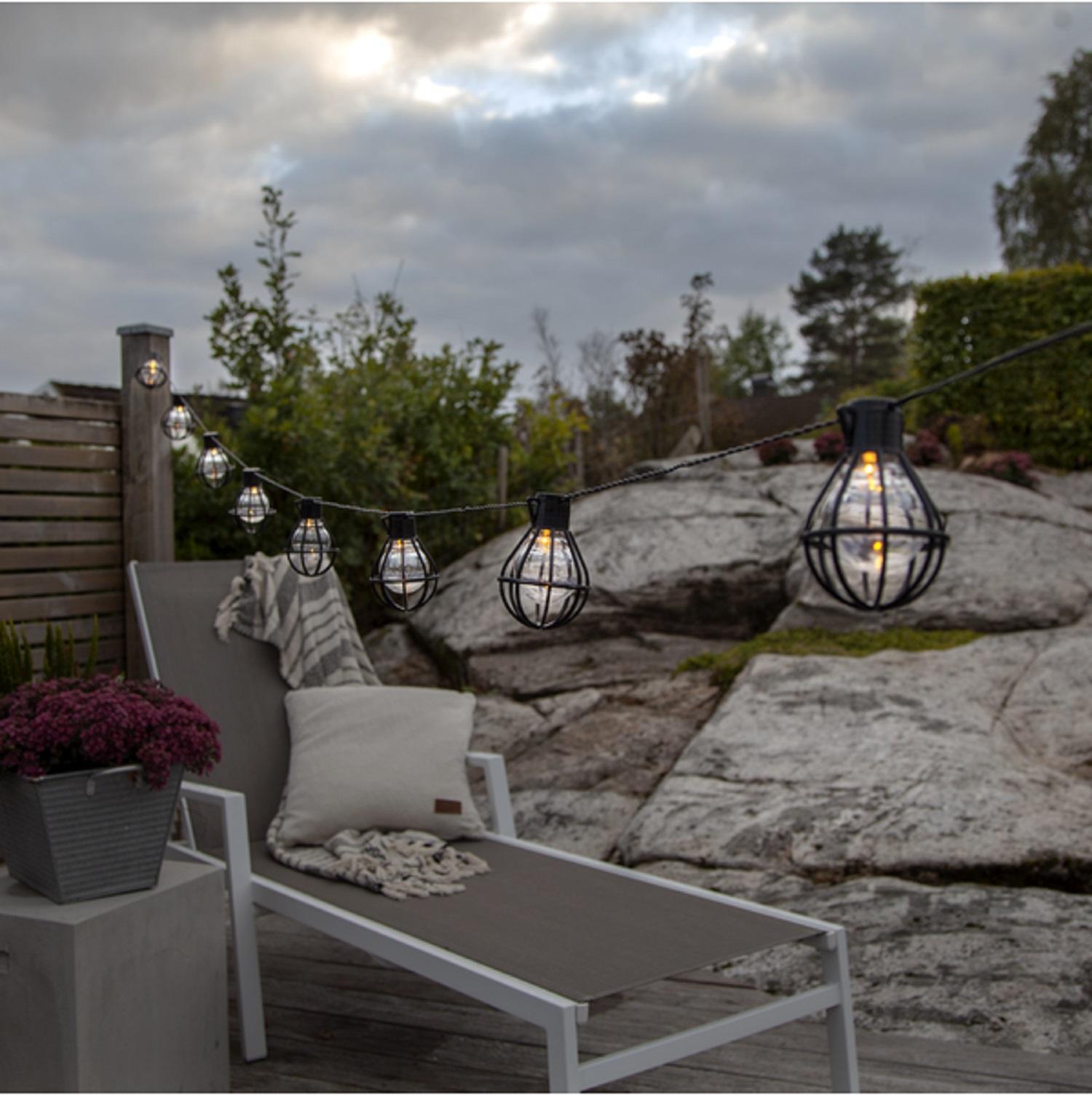 Гирлянда        2,8м Фонарики 10,0х7см  8диодов LED outdoor