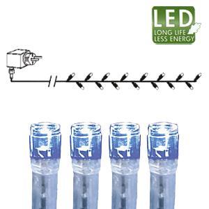 Гирлянда цепочка 16м голубая 160диодов LED outdoor