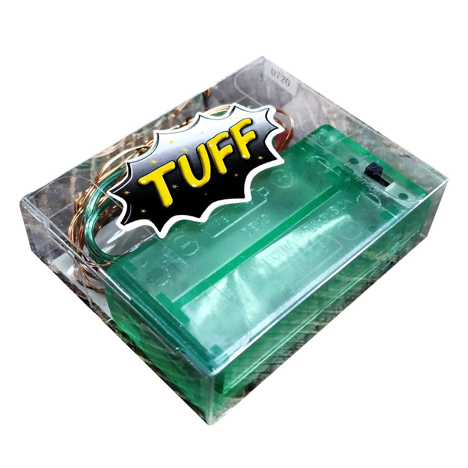 Гирлянда нить     1м зеленая 2 батарейки АА 20диодов LED indoor