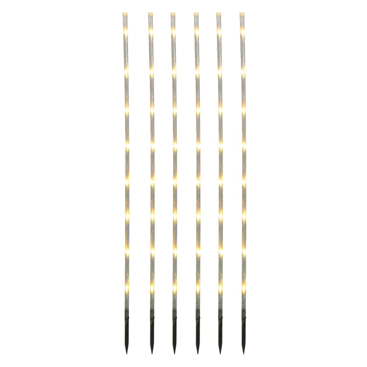 Декорация светодиодная Стик для сада тепобел 90см 6шт/уп