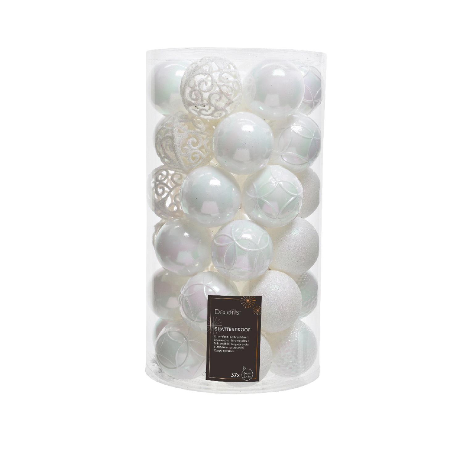 Шар белорадужный d6см 37шт/уп