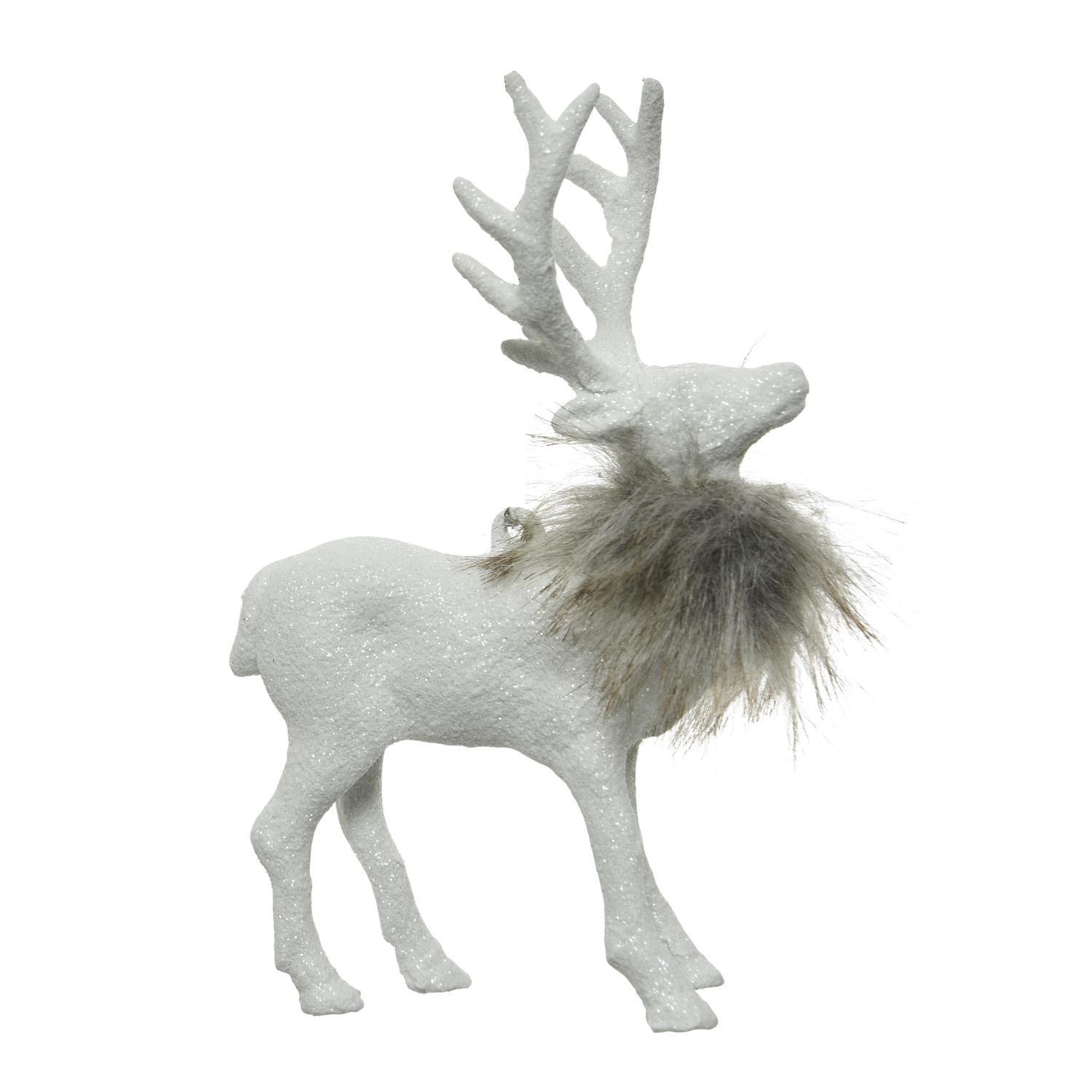 Декор Олень северный 11х15см  2 в ассорт