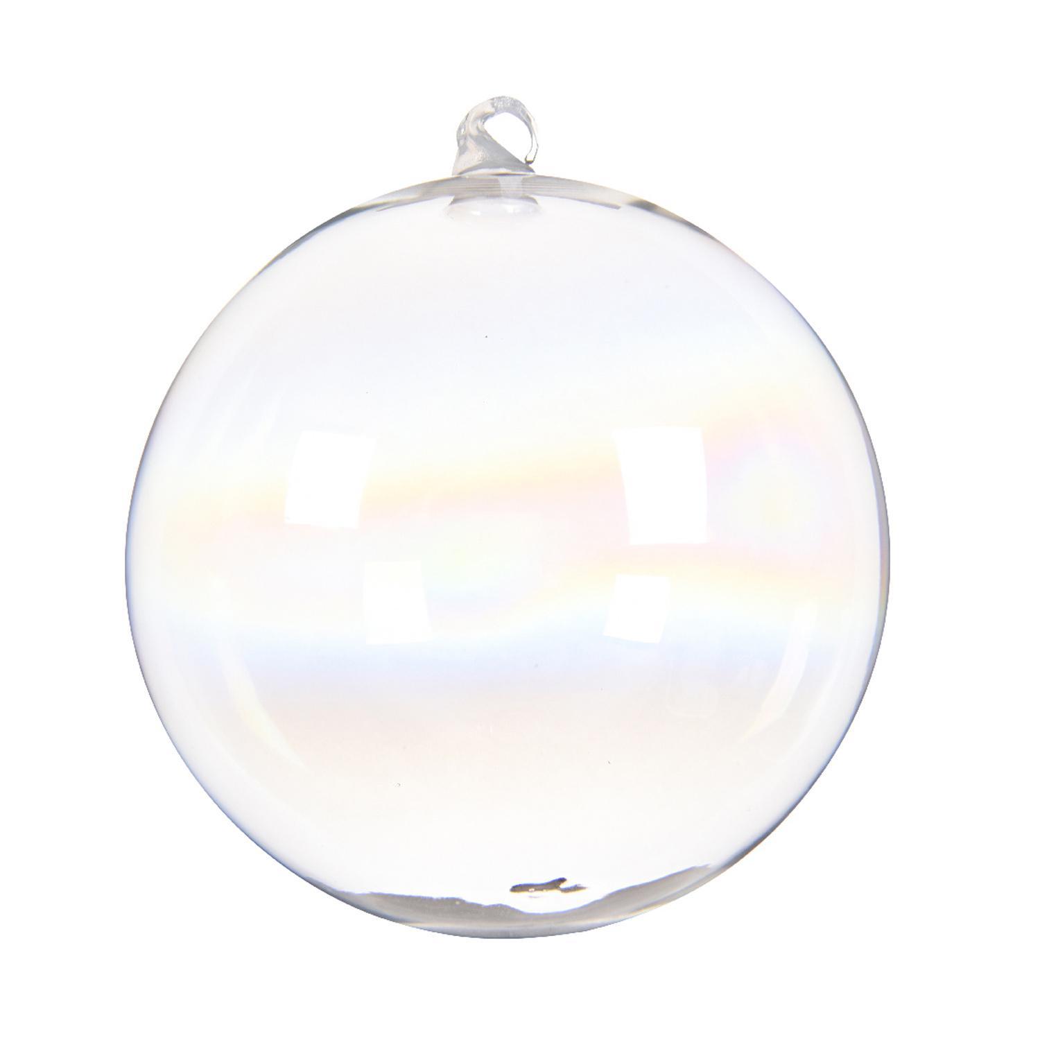 Шар стекло радужный d15см