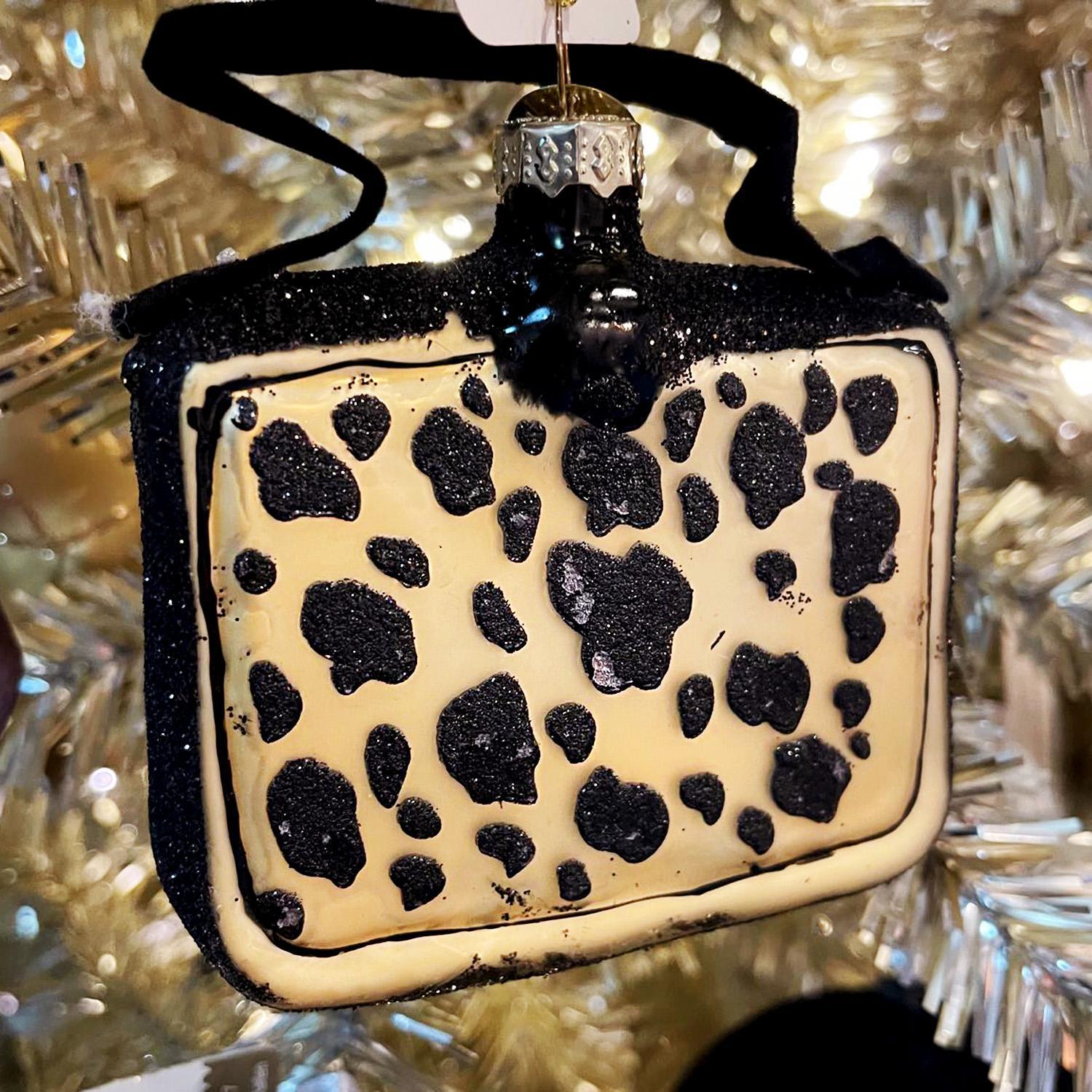 Декор Сумки стекло 11см