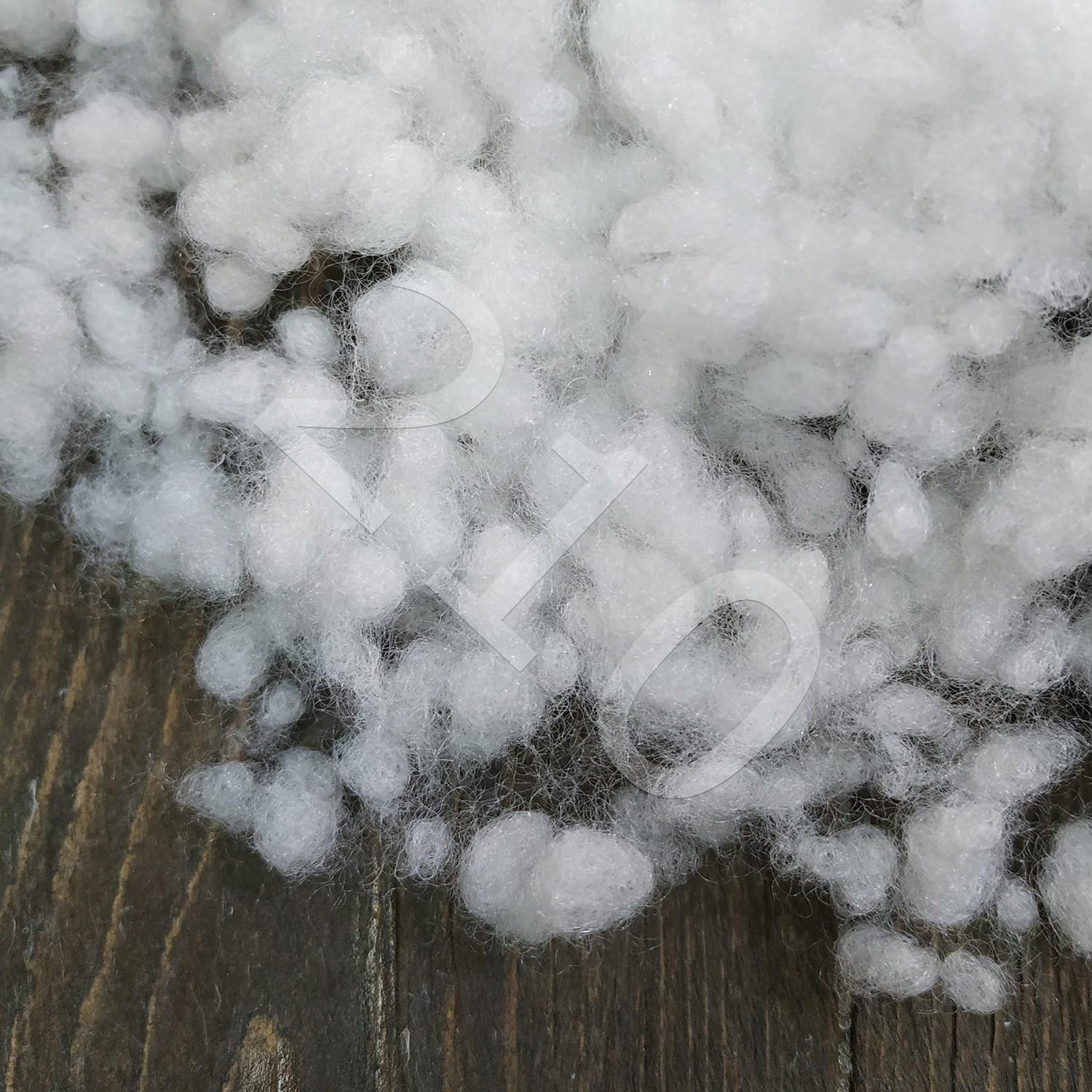 Снежные хлопья белые 100г полиэстер