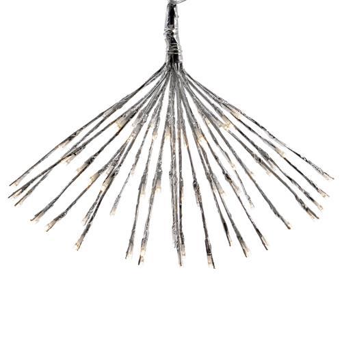 Декорация светодиодная Полярная звезда теплобелая мерцающая 47cм-160L