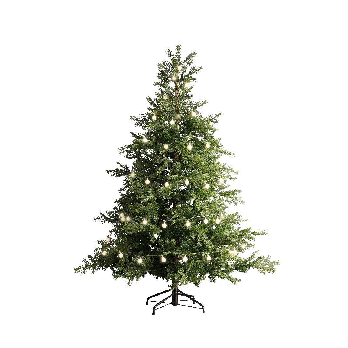 Гирлянда цепочка   9,0м Вишня теплобелая/матовая 8ч таймер 60 LED IP-44 indoor/outdoor