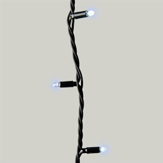 Гирлянда цепочка  10м холоднобелая 100диодов LED outdoor