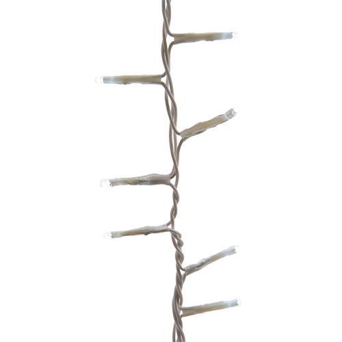 Гирлянда цепочка 34м теплобелая  8ч таймер диммер 1500диодов LED MICRO indoor/outdoor