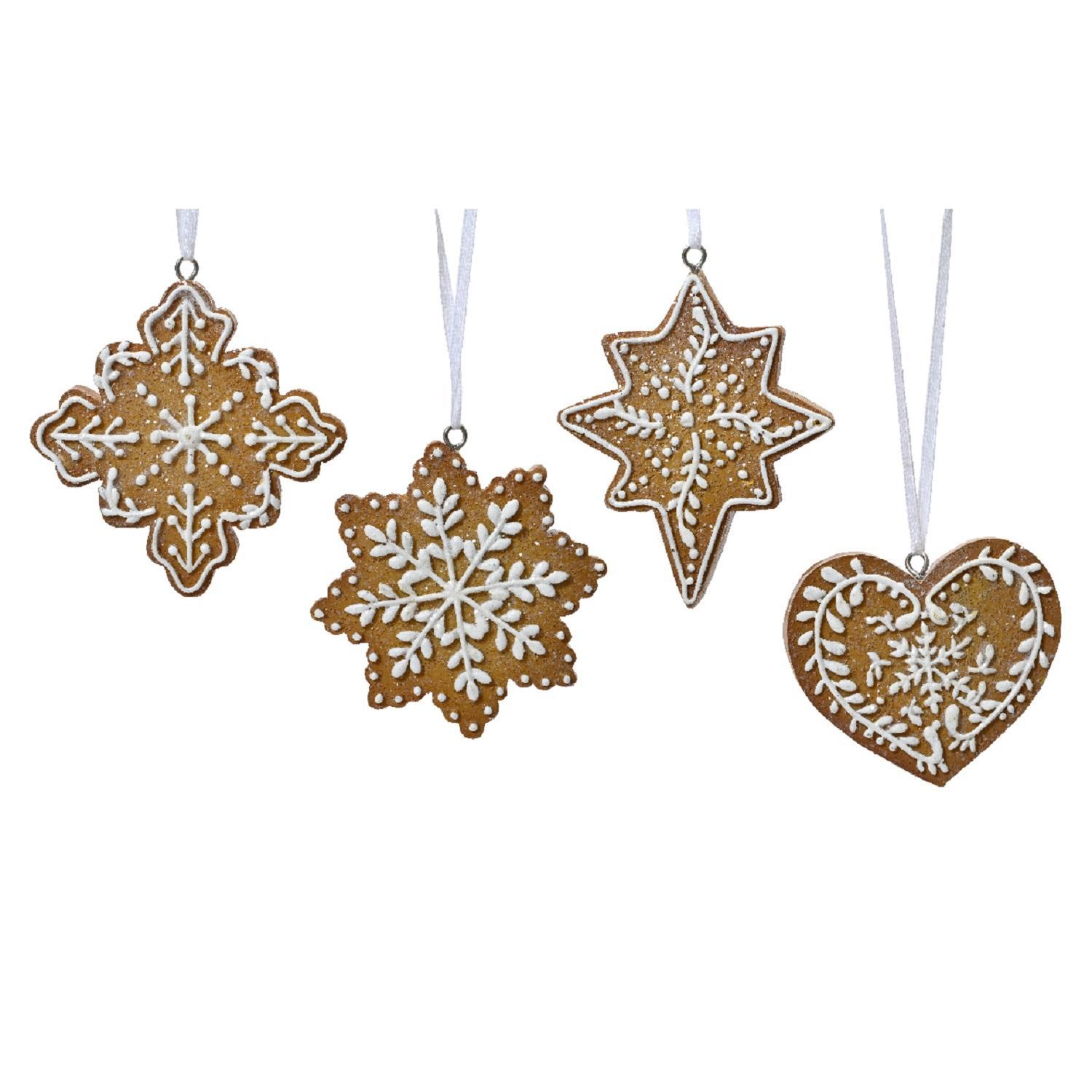 Декор Печенье 9,5х7,3х1см 4 в ассорт