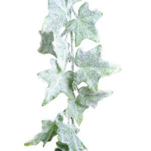 Гирлянда декоративная 1,8м Плющ заснеженный