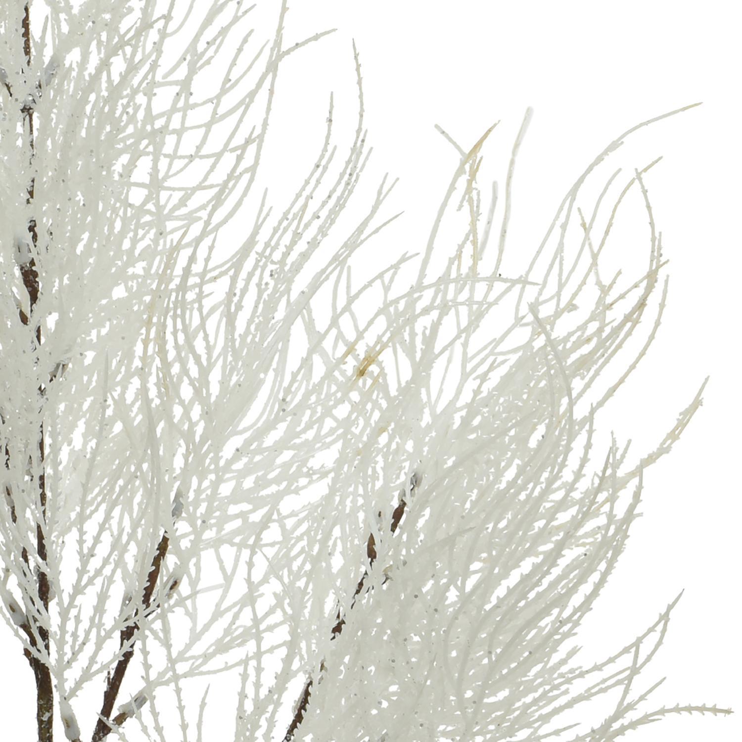 Веточка декоративная  96см белая