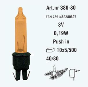 Лампочка электр  разноцвет  3V 0,19W 5шт/уп