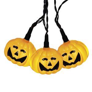 Гирлянда        3,5м Halloween /Хеллоуин/ Тыквы 6х6,5см 8диодов LED outdoor