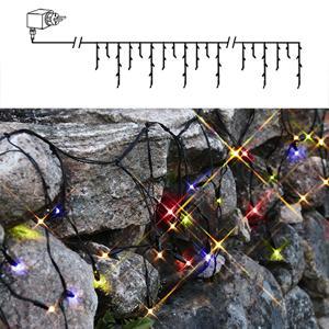 Гирлянда дождь  4х0,4м разноцветная  144диода LED outdoor