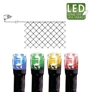 Гирлянда сетка     2х1м разноцветная  90диодов LED outdoor