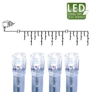 Гирлянда дождь  4х0,4м холоднобелая 144диода LED outdoor