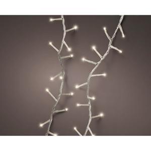 Гирлянда цепочка 16м теплобелая  8ч таймер диммер 750диодов LED MICRO
