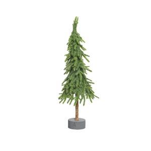 Елка        0,6м зеленая с натуральным стволом