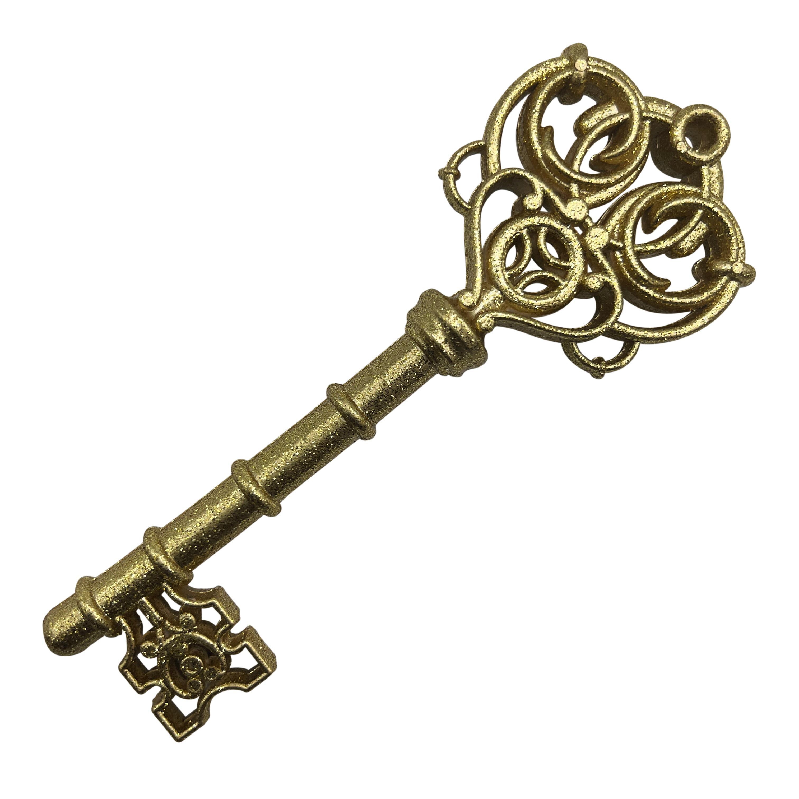 Декор Ключик золотистый 15см