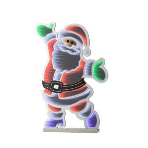 Декорация светодиодная Санта 1,2 х1,2м кабель 3м свет холоднобелый/мульти SMD IP-44 indoor