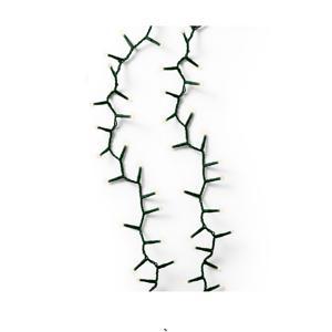 Гирлянда цепочка 22,5м теплобелая кабель зеленый с эффектом мерцания 8 функций таймер 8/16ч 1000 LED IP-44 indoor/outdoor