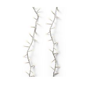 Гирлянда цепочка 34м теплобелая кабель прозрачный с эффектом мерцания 8 функций таймер 8/16ч 1500LED IP-44 indoor/outdoor