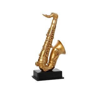 Декорация Саксофон золотистый 50х23х14,5см