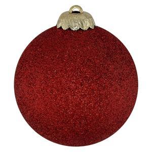 Шар красный с блеском d10см