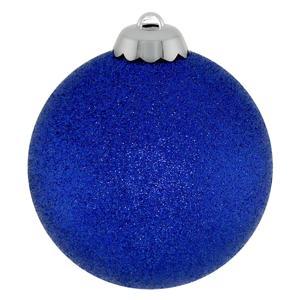 Шар синий с блеском d8см