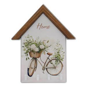 Ключница Home с 4 крючками 15х28х2,8см