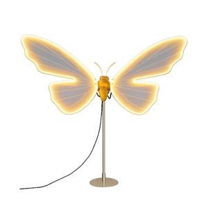 Декорация светодиодная  Бабочка 80см теплобелая с движущимися крыльями indoor/outdoor