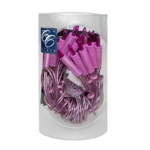 Гирлянда 2,85м теплобелая Грозди розовые 20ламп indoor