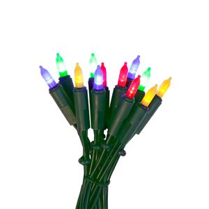 Гирлянда 5м разноцветная Грозди разноцветные 35ламп indoor