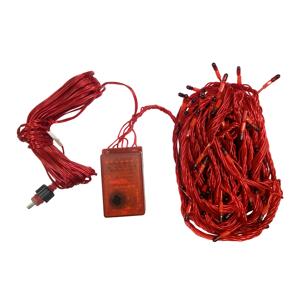 Гирлянда цепочка    7,1м красная  120ламп 8функций MICRO indoor/outdoor