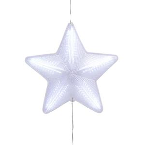 Звезда с эффектом бегущих лучей хол/бел 32см 100диодов LED