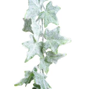 Гирлянда декоративная 1,8м Плющ заснеженный