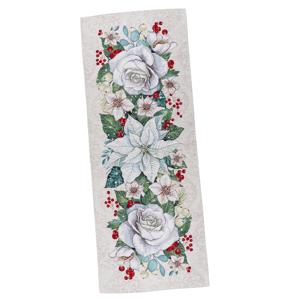 Настольная дорожка Отилия 45х140см гобелен с серебристым люрексом  OTILIA-45