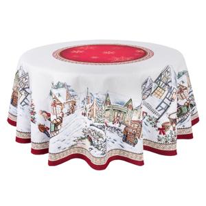 Скатерть Бенаск d180см гобелен без люрекса  BENASK-180D