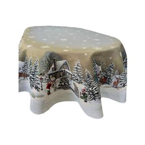 Скатерть Кэрол 160х250см гобелен без люрекса  OVAL1267-250