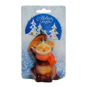 Свеча Обезьянка умник