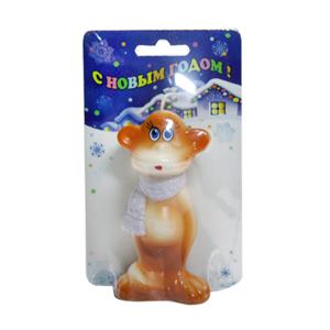 Свеча Обезьянка в шарфике