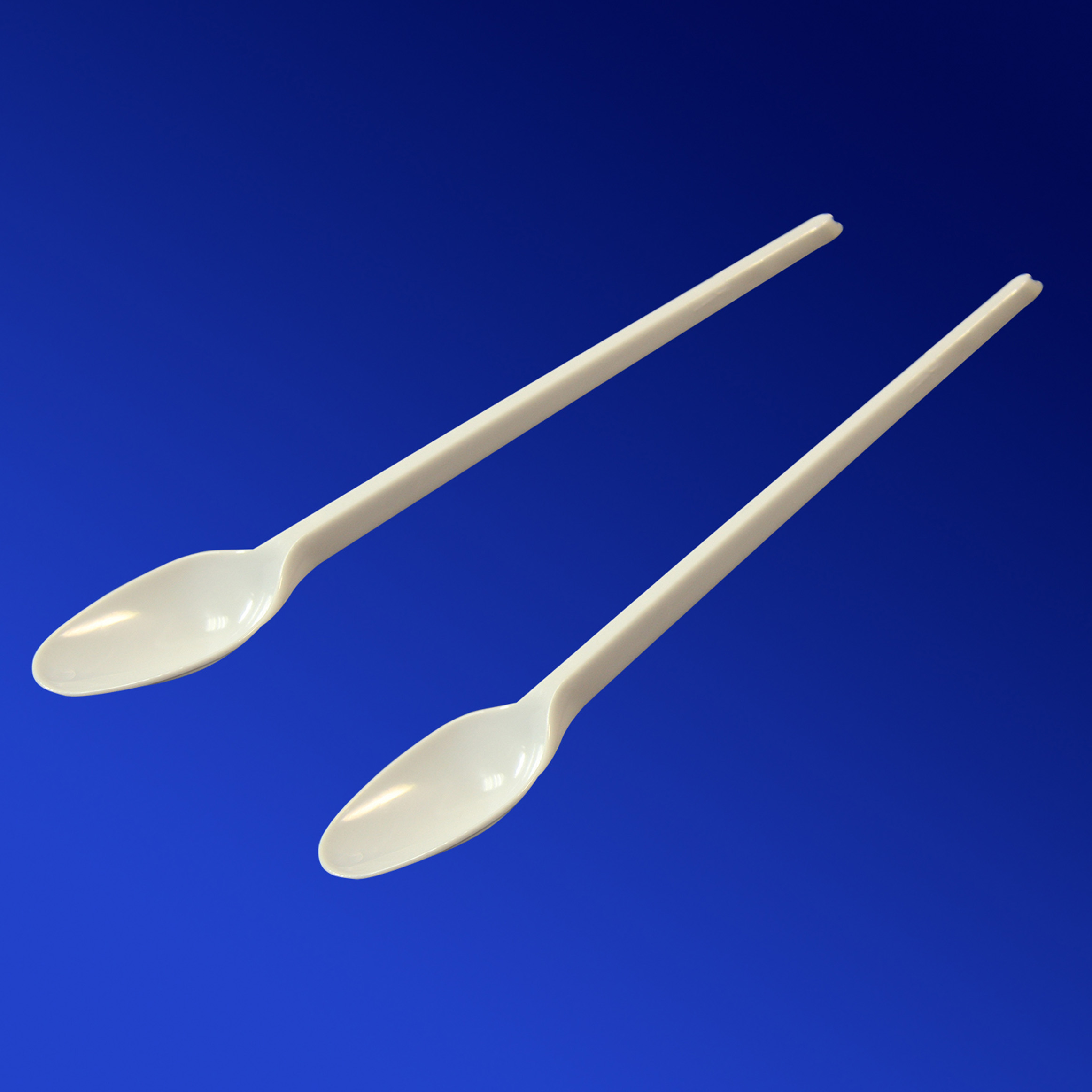 Ложка чайная  12,5см белая  50 шт/уп 2000шт/кор