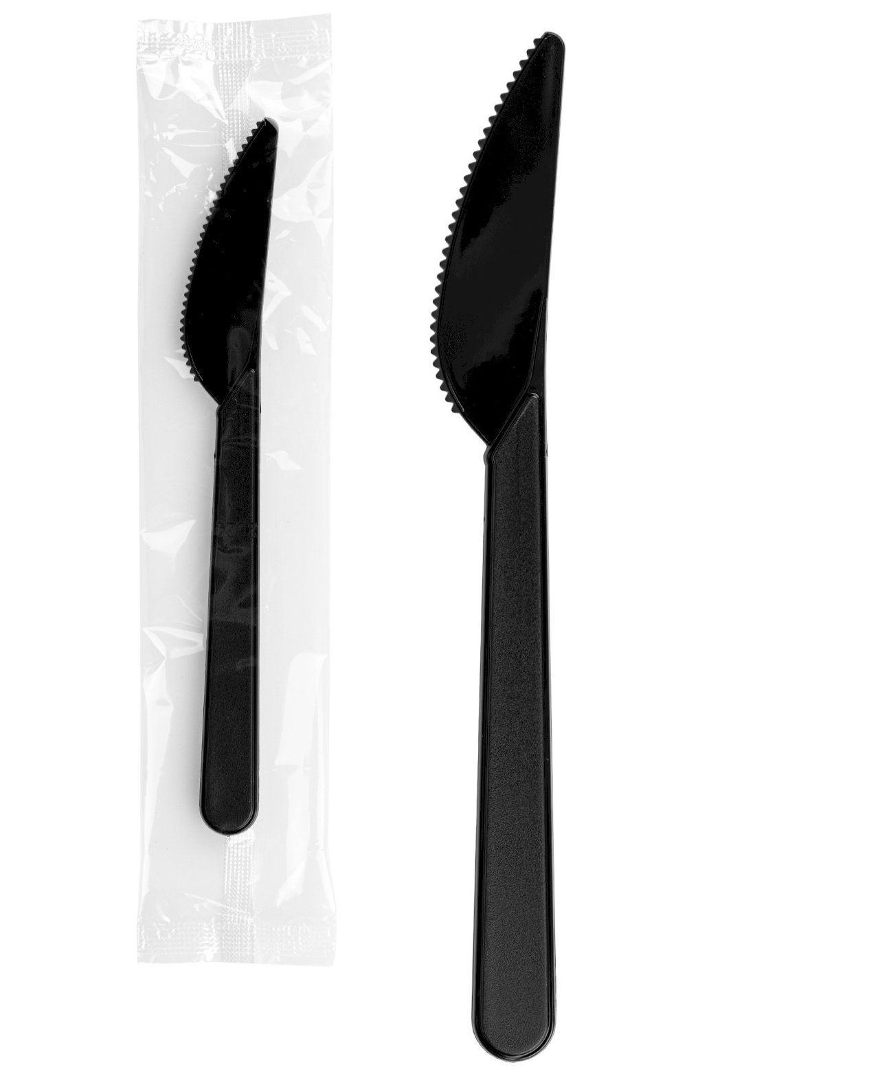 Ланч - набор 1/1 Нож Премиум 18см черная в индивидуальной упаковке 1шт/уп