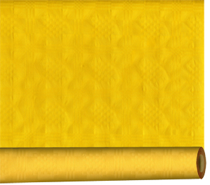 Скатерть 1,2х8м желтая в рулоне