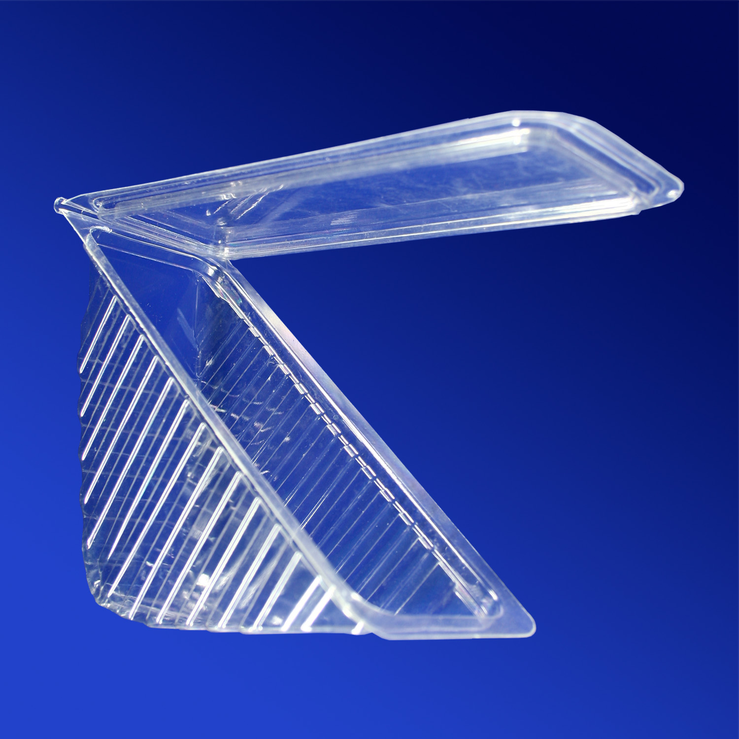 Сэндвичбокс 3 хлеб с крышкой 340мл 16,9х5,6х7,4см внутр PET 700 шт/кор