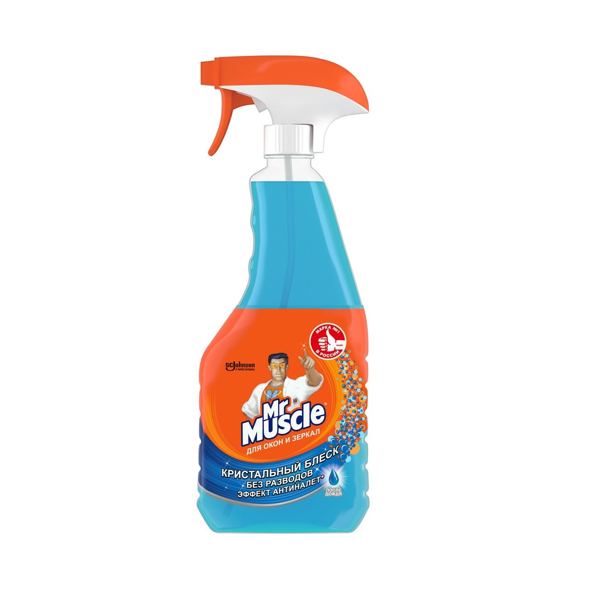 Средство для стекол Мисттер Мускул 0,53 с триггером